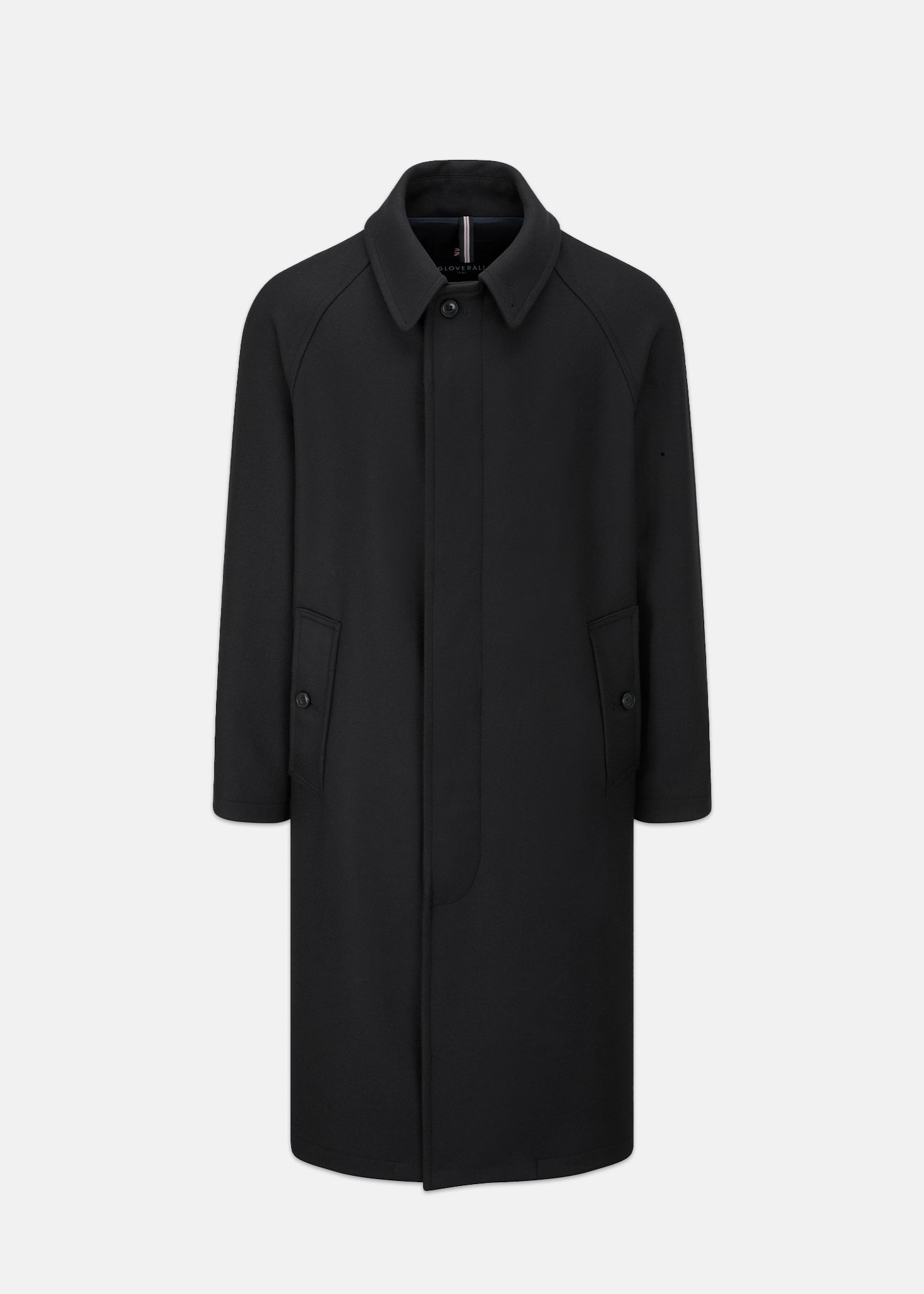 Men's Hynes Overcoat Black
