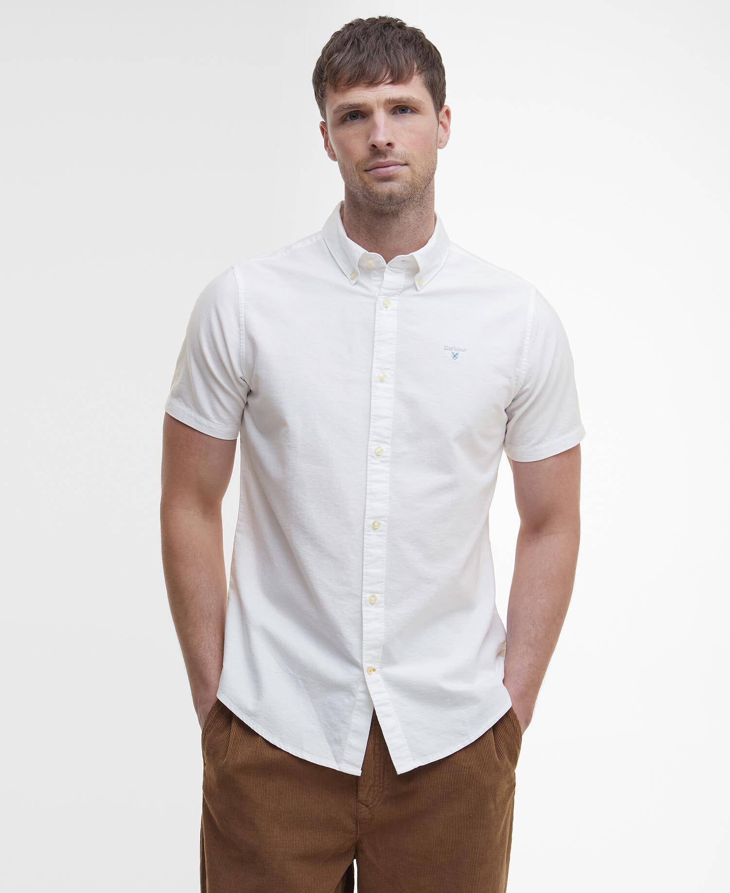 Oxtown Oxford Tailored Short Sleeved Shirt