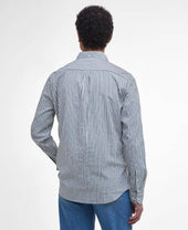 Cresswell Seersucker Tailored Long Sleeved Shirt