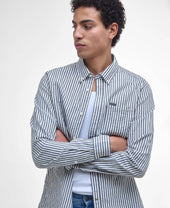Cresswell Seersucker Tailored Long Sleeved Shirt