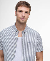 Cresswell Seersucker Regular Short Sleeved Shirt