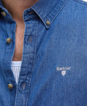 Denim Crest Tailored Long-Sleeved Shirt