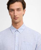 Nelson Striped Long-Sleeved Tailored Shirt