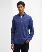 Nelson Striped Long Sleeved Tailored Shirt