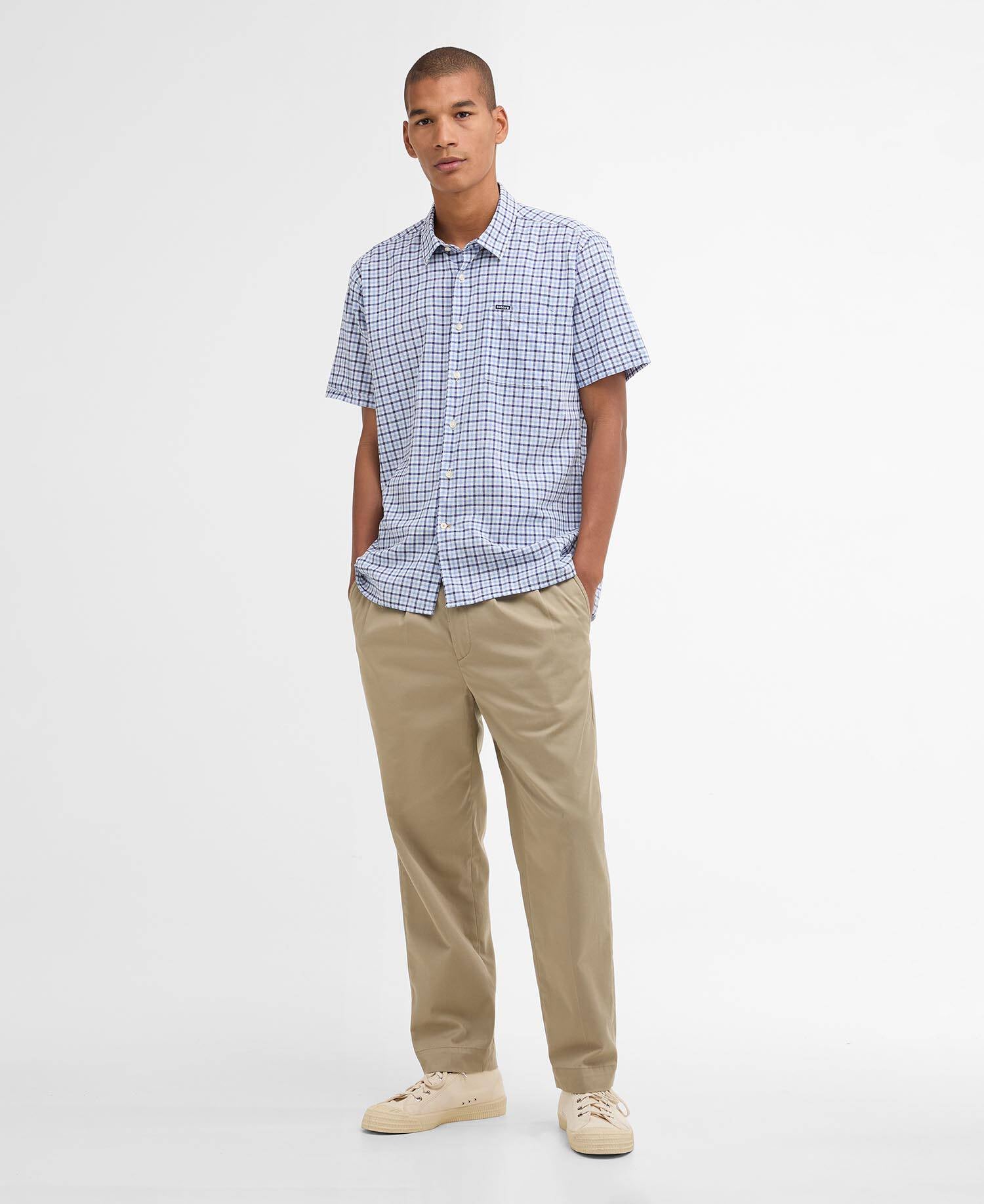 Nelson Gingham Short Sleeved Shirt