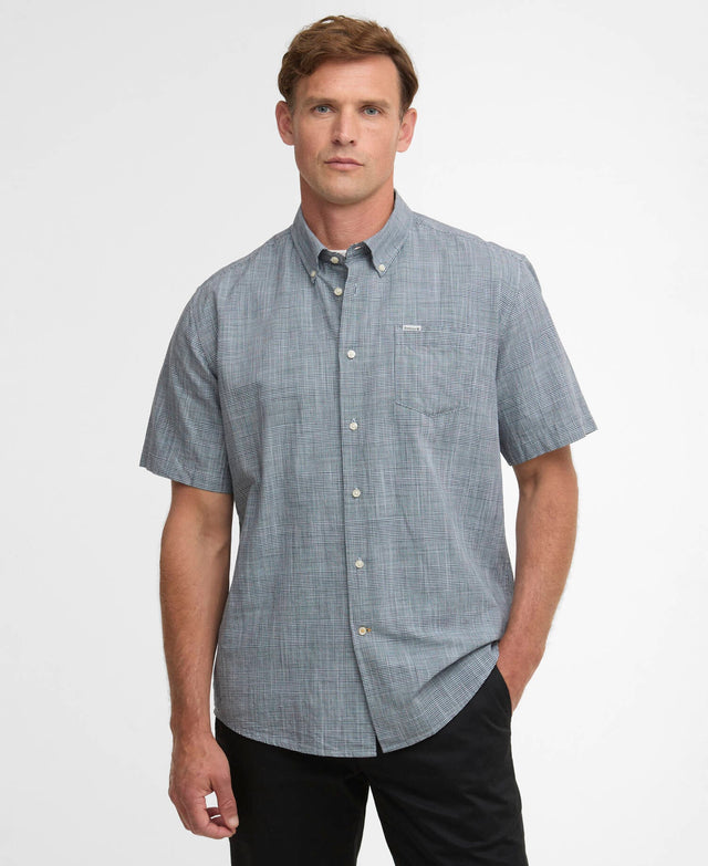 Fleming Linen Blend Regular Short-Sleeved Shirt