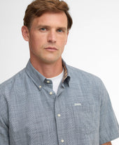 Fleming Linen Blend Regular Short Sleeved Shirt