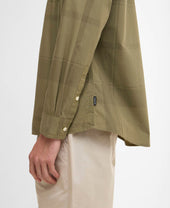 Tunstall Oversized Tonal Tartan Shirt