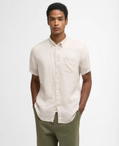 Linton Linen Short Sleeved Tailored Shirt