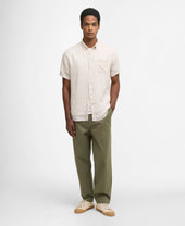 Linton Linen Short Sleeved Tailored Shirt
