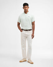 Linton Linen Short-Sleeved Tailored Shirt