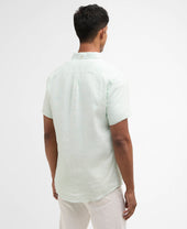 Linton Linen Short-Sleeved Tailored Shirt