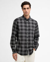 Heanes Waffle Check Long Sleeved Shirt