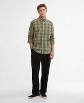 Heanes Waffle Check Long Sleeved Shirt