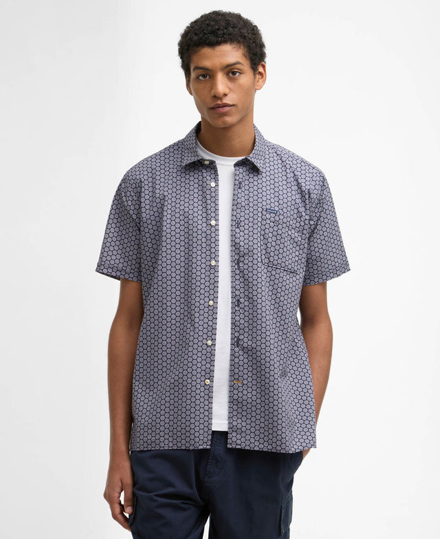 Appledore Printed Regular Short-Sleeved Shirt
