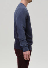 Vintage Crewneck Sweatshirt in Washed Marine