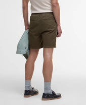 Washed Oxford Relaxed Shorts
