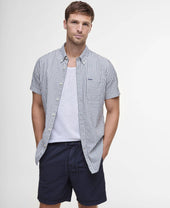Seersucker Relaxed Shorts
