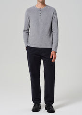 Classic Henley in Moonstone