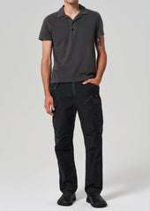 Himari Polo in Charred Cedar