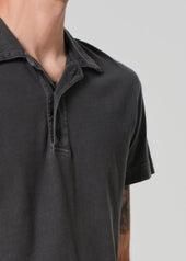 Himari Polo in Charred Cedar