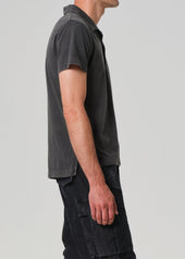 Himari Polo in Charred Cedar