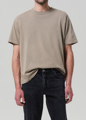 Box Tee in Pelican
