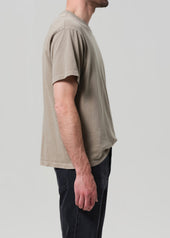 Box Tee in Pelican
