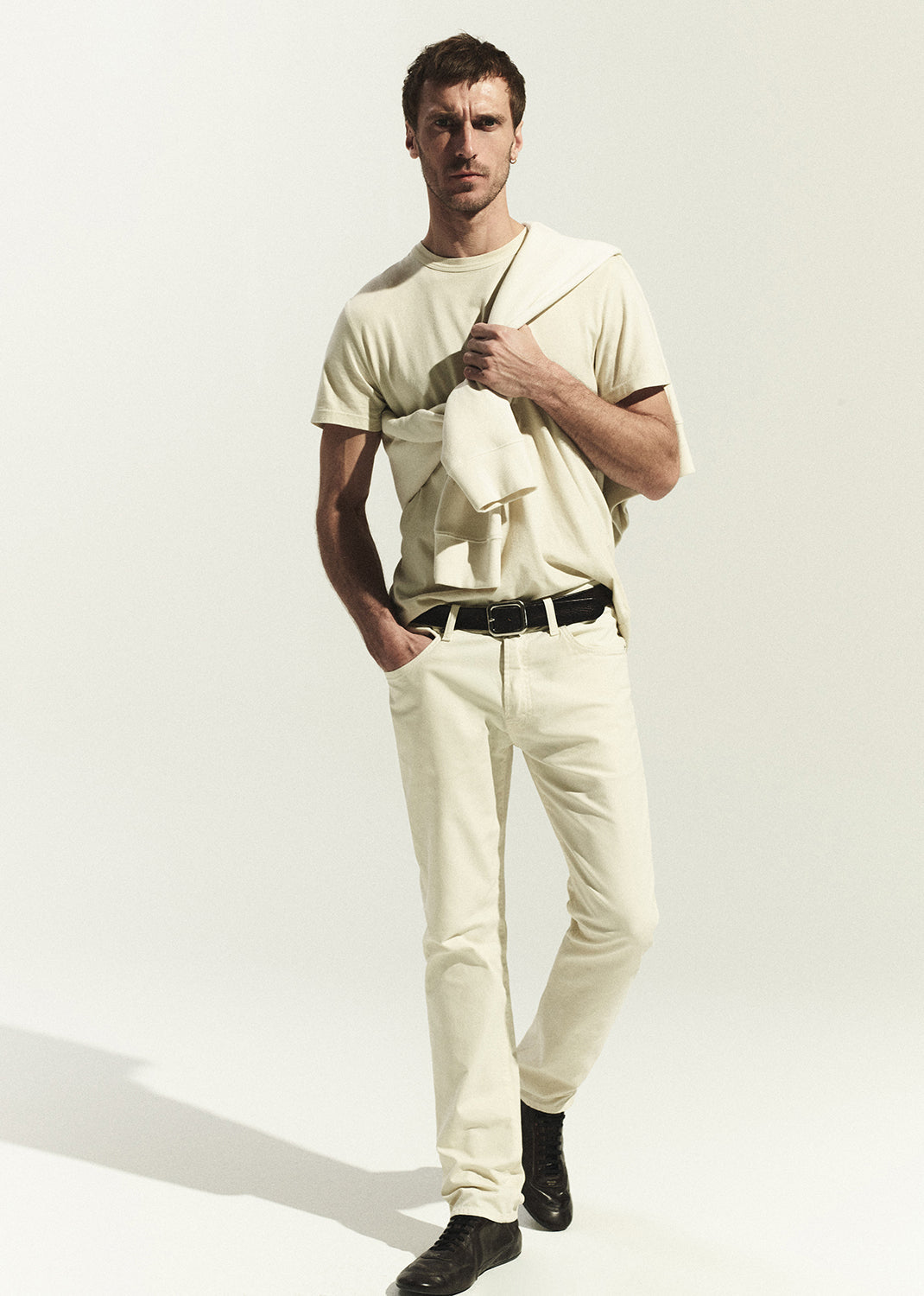 Everyday Short Sleeve Tee in Ecru