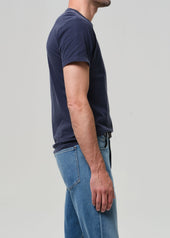 Everyday Short Sleeve Tee in Washed Marine