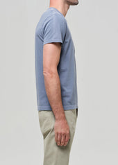 Everyday Short Sleeve Tee in Stone Blue
