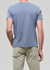 Everyday Short Sleeve Tee in Stone Blue