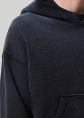 Archive Hoodie in Washed Black