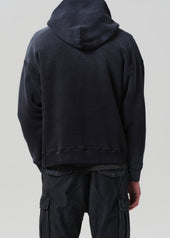 Archive Hoodie in Washed Black