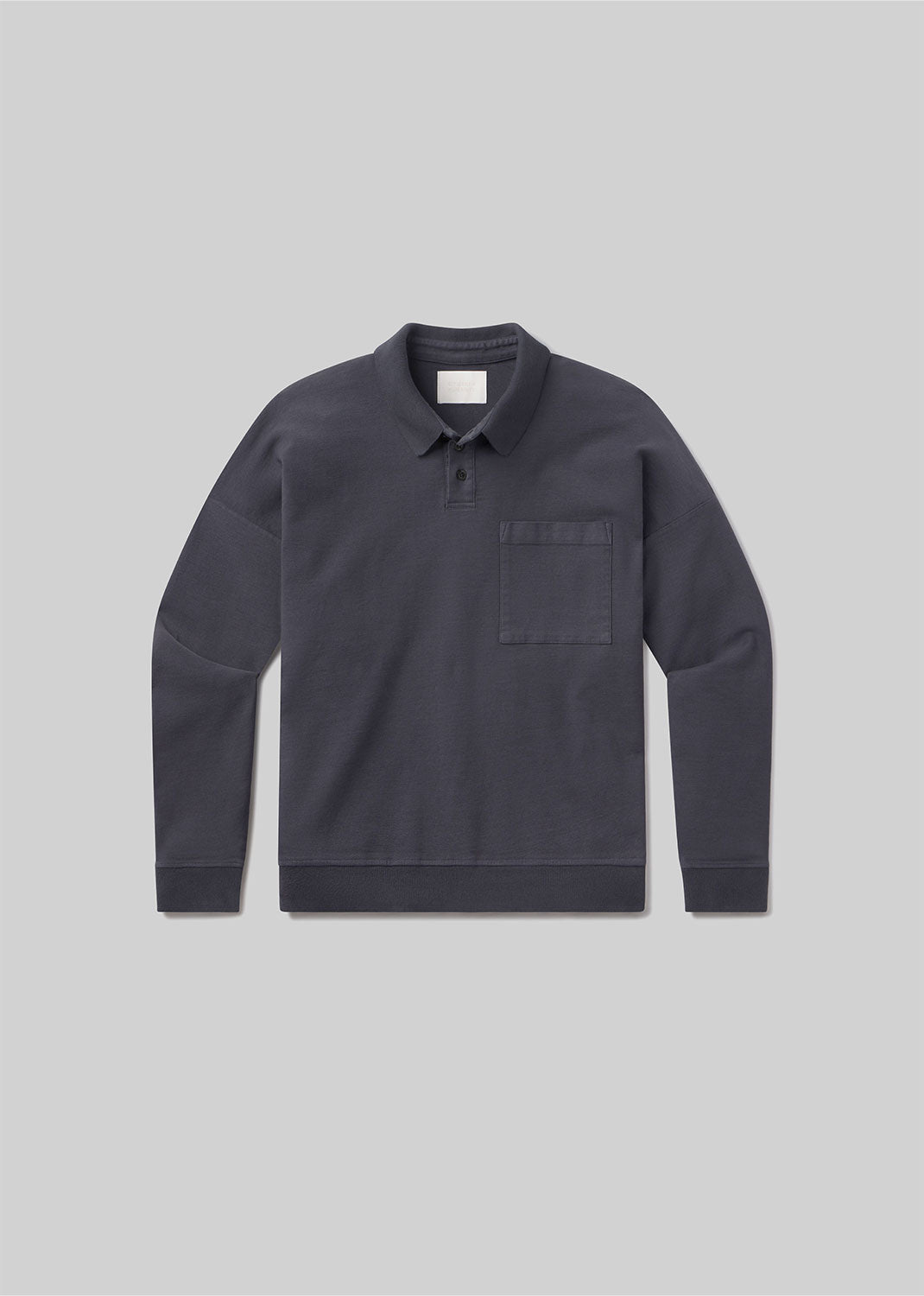 Rugby Polo in Charred Cedar