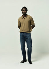 Banded Polo in Vintage Kelp