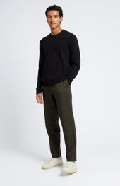 Scottish Cashmere Jumper In Black