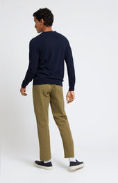 Scottish Cashmere Jumper In Navy
