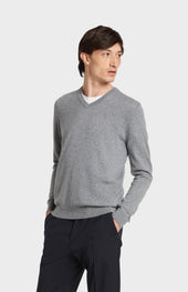 Cashmere Jumper In Grey