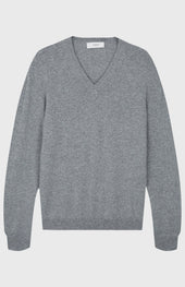 Cashmere Jumper In Grey