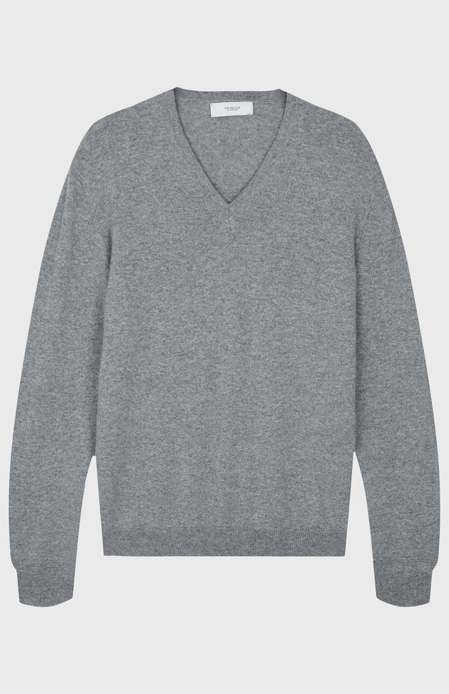 Cashmere Jumper In Grey