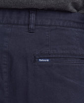 Washed Stretch Tailored Trousers