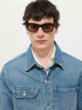 Work Jacket in Vintage Wash Denim