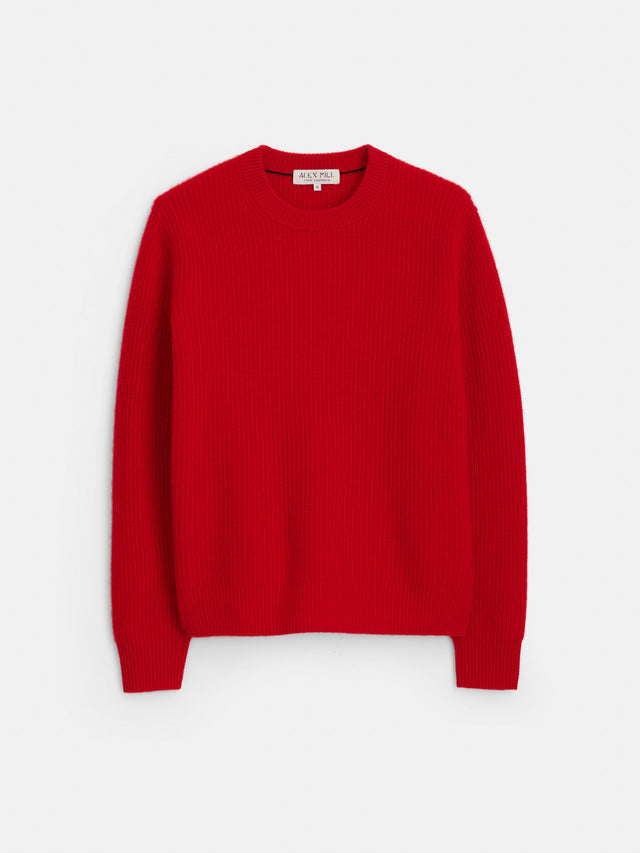 Jordan Sweater In Washed Cashmere