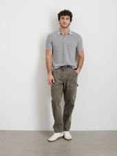 Eastwood Polo In Cotton Linen