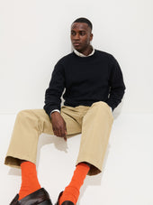 Gabriel Crewneck Sweater In Cotton Linen
