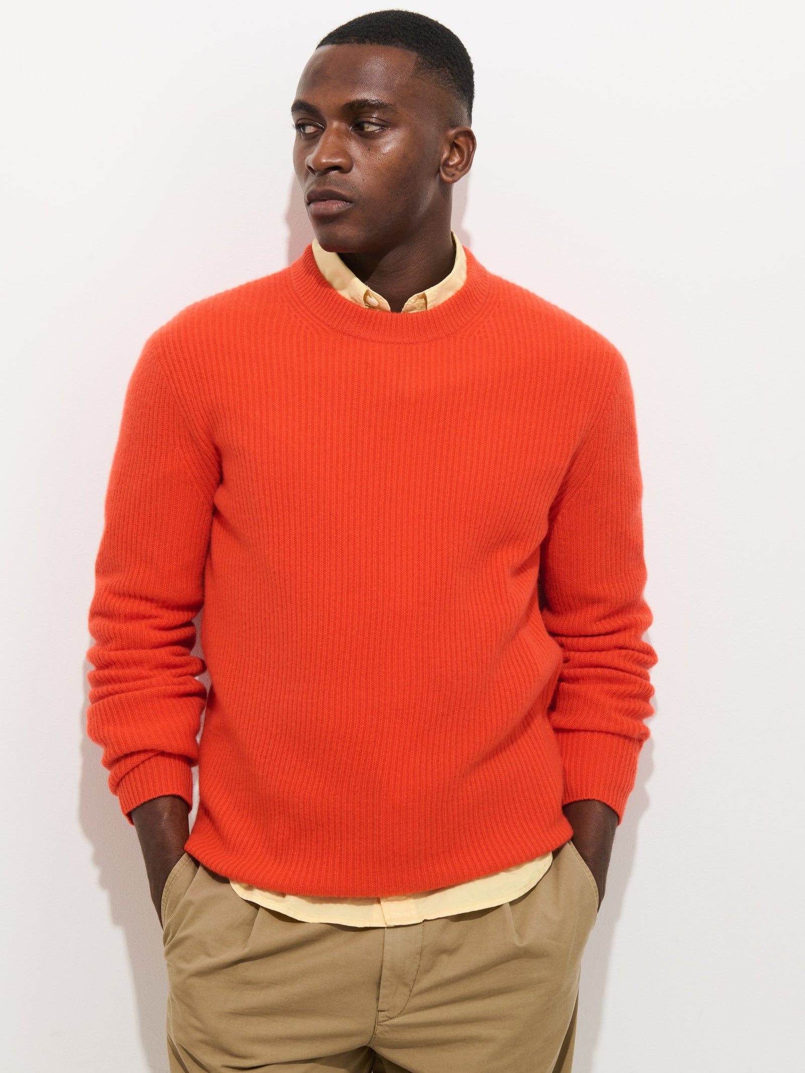 Jordan Sweater In Lightweight Cashmere