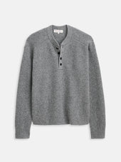 Waffle Henley In Cashmere