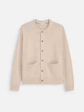Aaron Cardigan In Cotton Linen