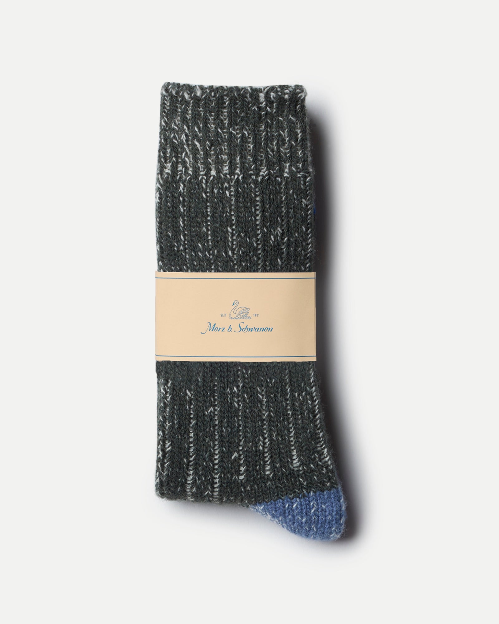 Sturdy Merino Wool Melange Socks